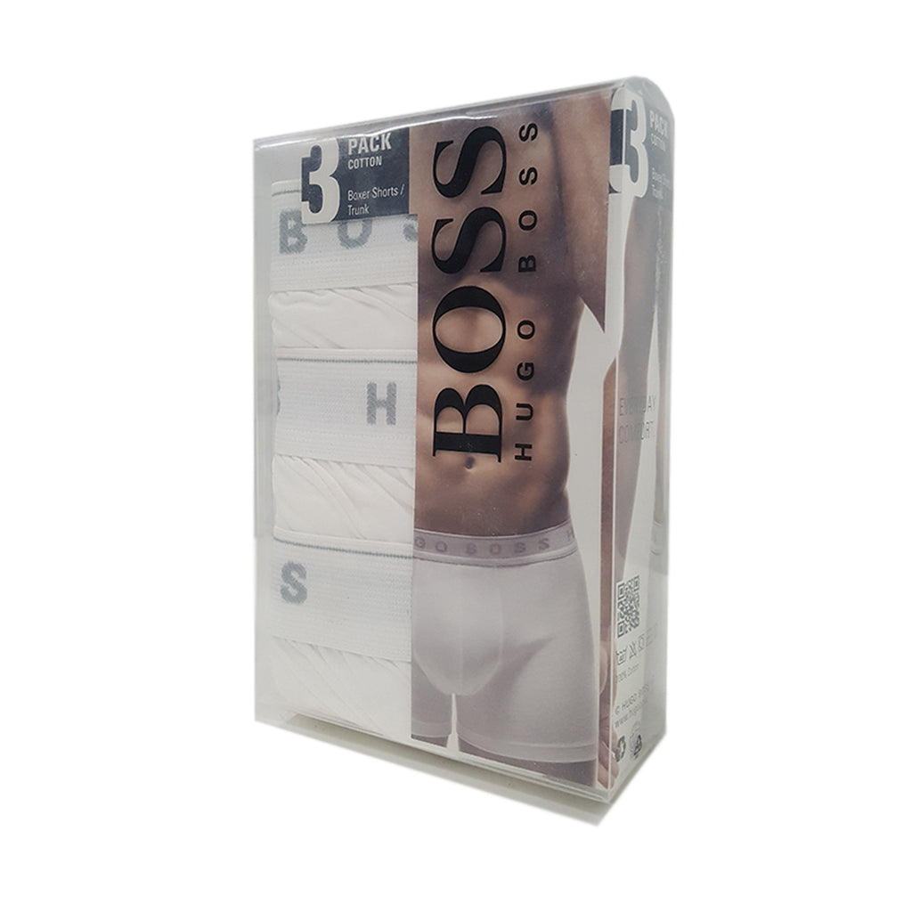 BOSS HUGO BOSS Men's 3-Pack Cotton Boxer Brief